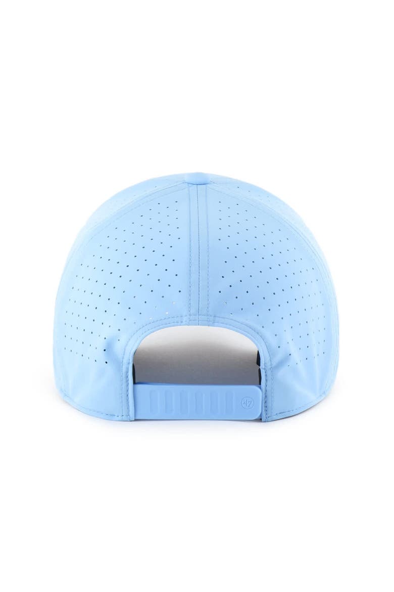 Men's '47  Powder Blue Los Angeles Chargers Vent MVP Adjustable Hat, Alternate, color, Powder Blue