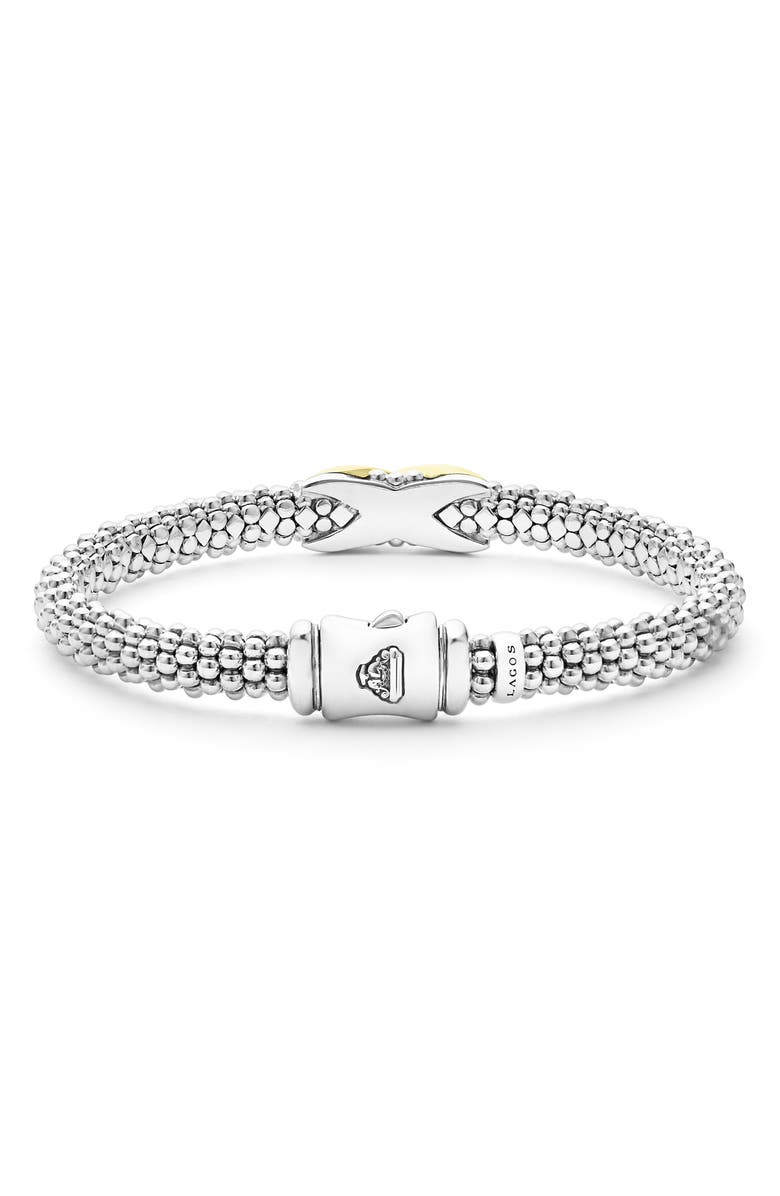 LAGOS Embrace Bracelet, Alternate, color, Metallic