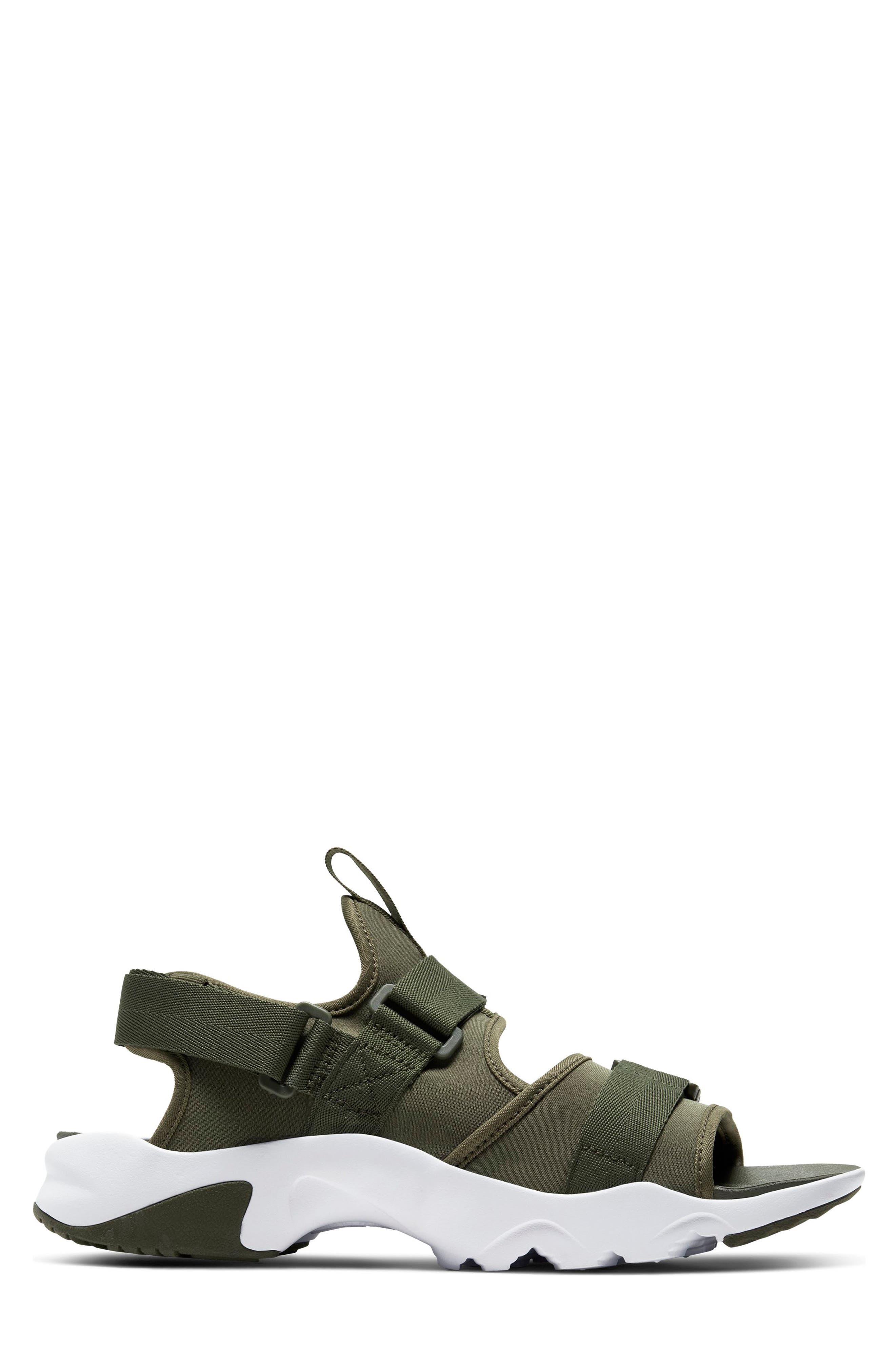 Canyon Sandal, Alternate, color, MEDIUM OLIVE/ WHITE/ KHAKI