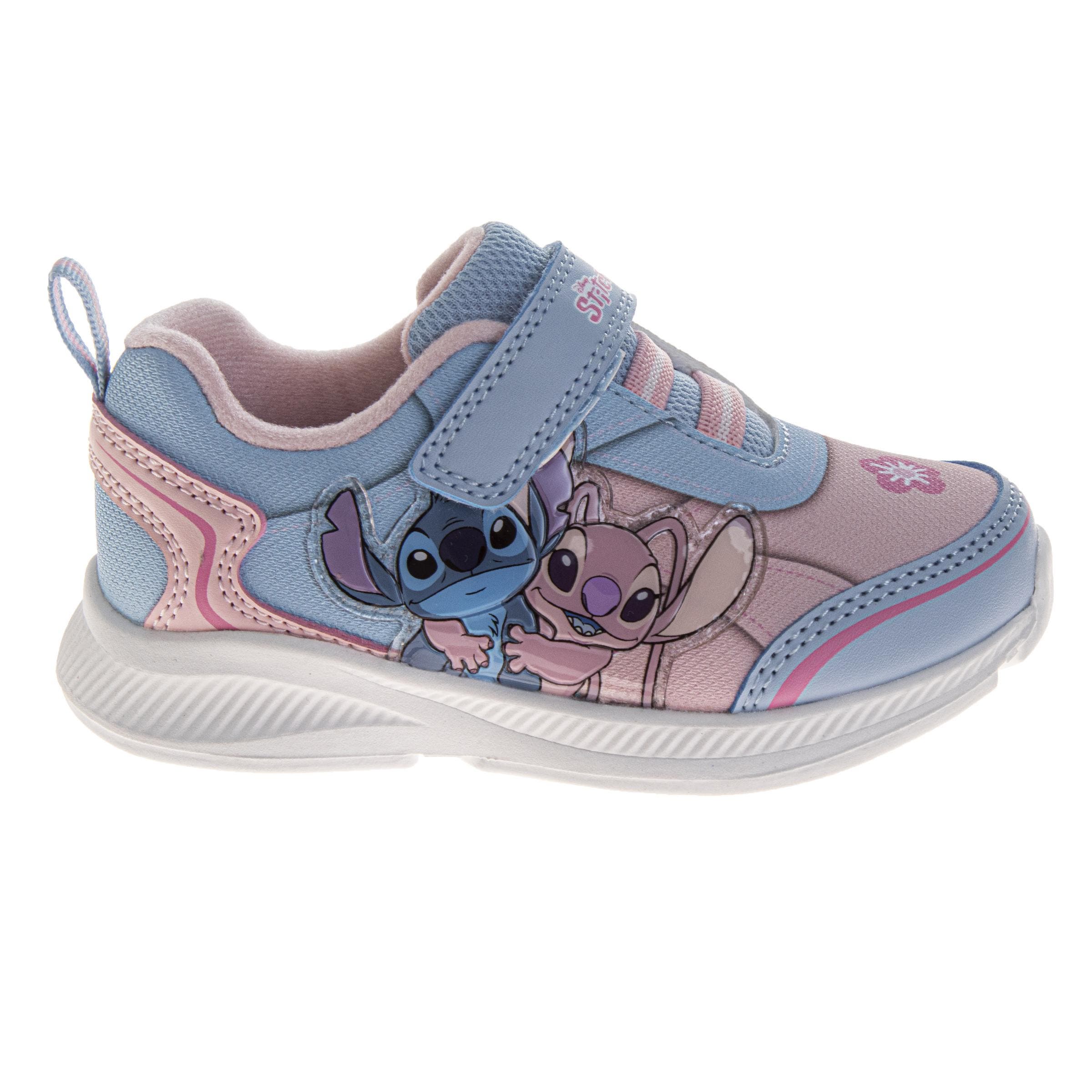 Disney Lilo & Stitch Girls Sneakers, Alternate, color, Blue Pink