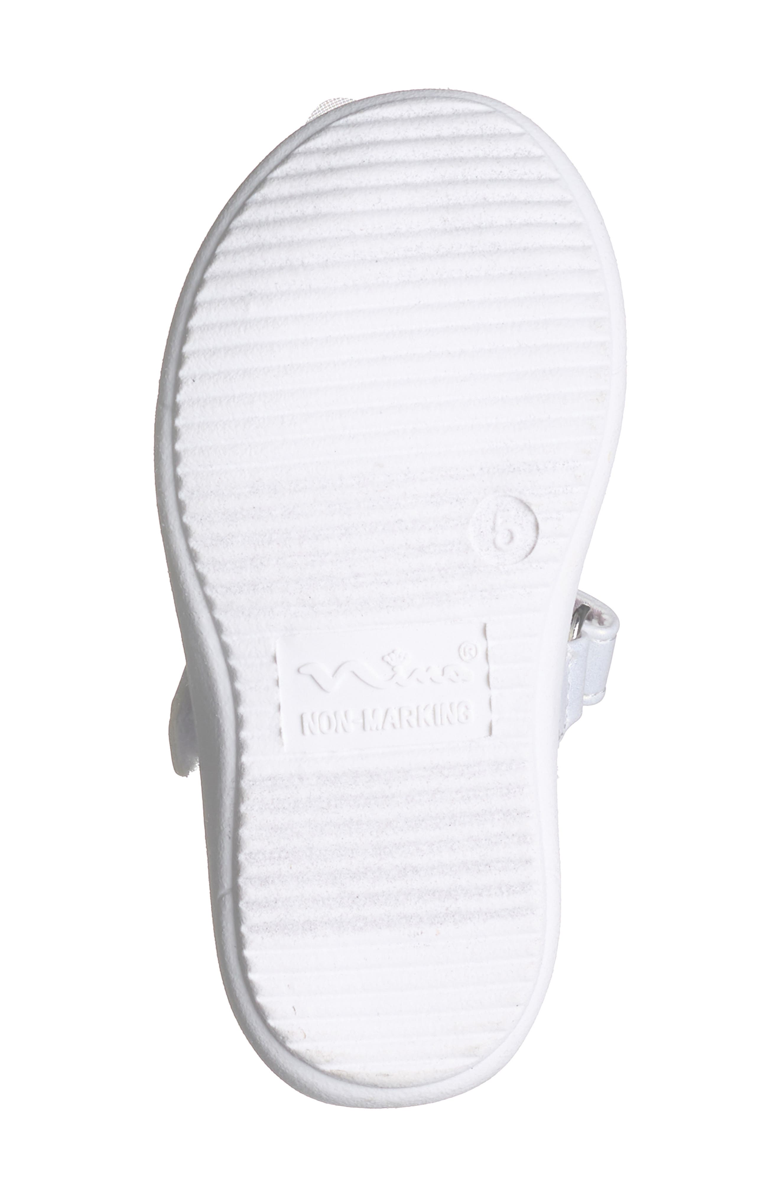 Nina Kids' Ginella Rosette Mary Jane Sneaker, Alternate, color, White