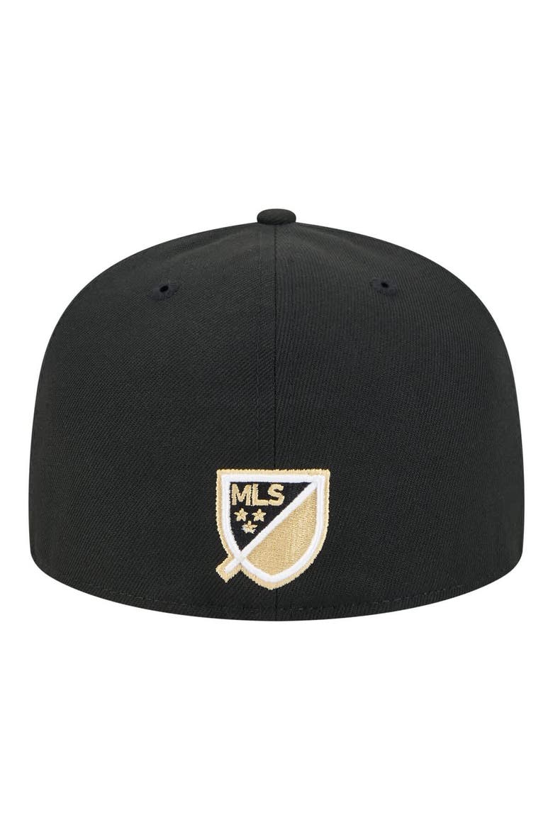 Men's New Era Black LAFC Kickoff 59FIFTY Fitted Hat, Alternate, color, Black