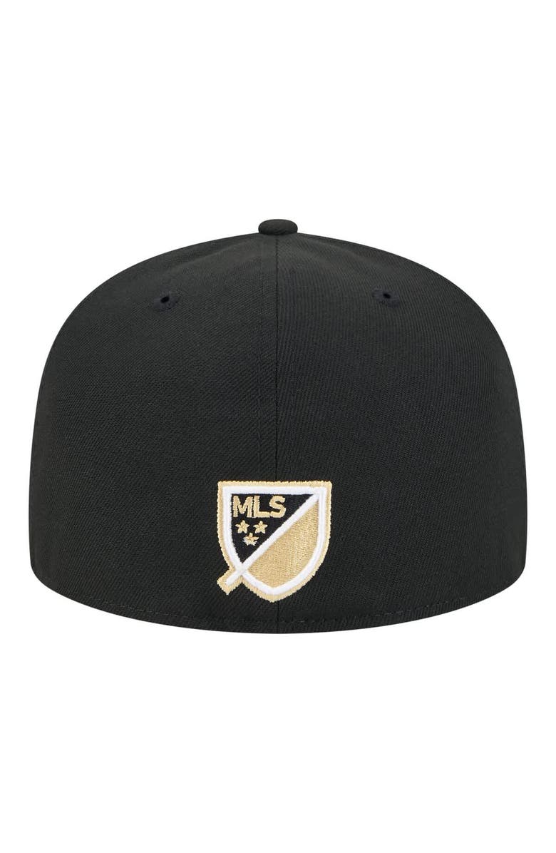 New Era Men's New Era Black LAFC Kickoff 59FIFTY Fitted Hat, Alternate, color, Black