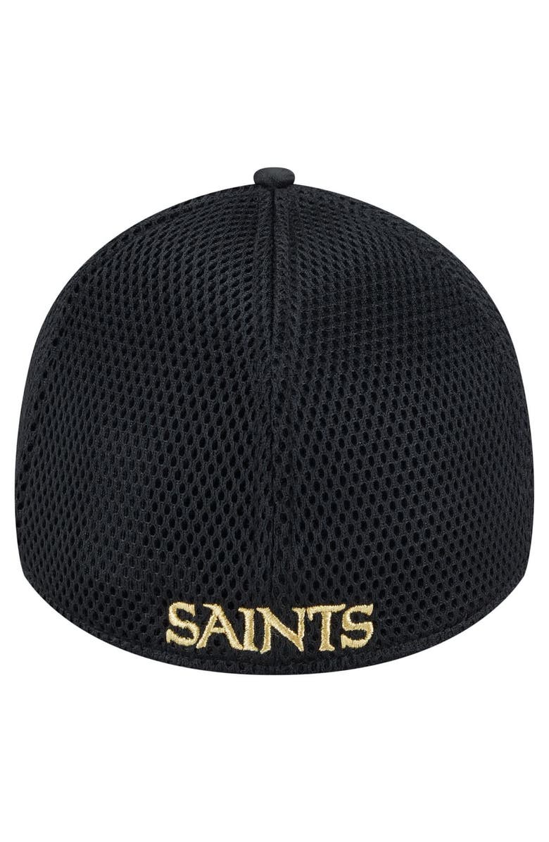 New Era Men's New Era Black New Orleans Saints Active Camo 39THIRTY Flex Hat, Alternate, color, 