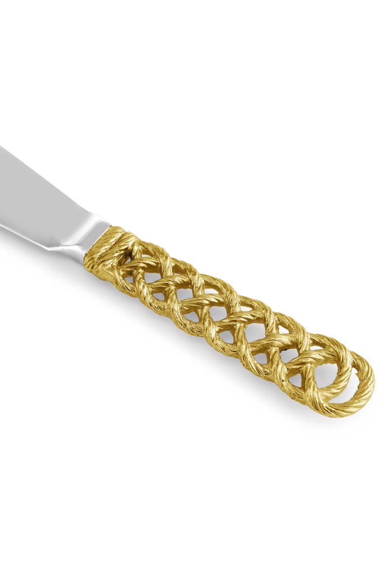 Michael Aram Love Knot Cake Server, Alternate, color, Silver