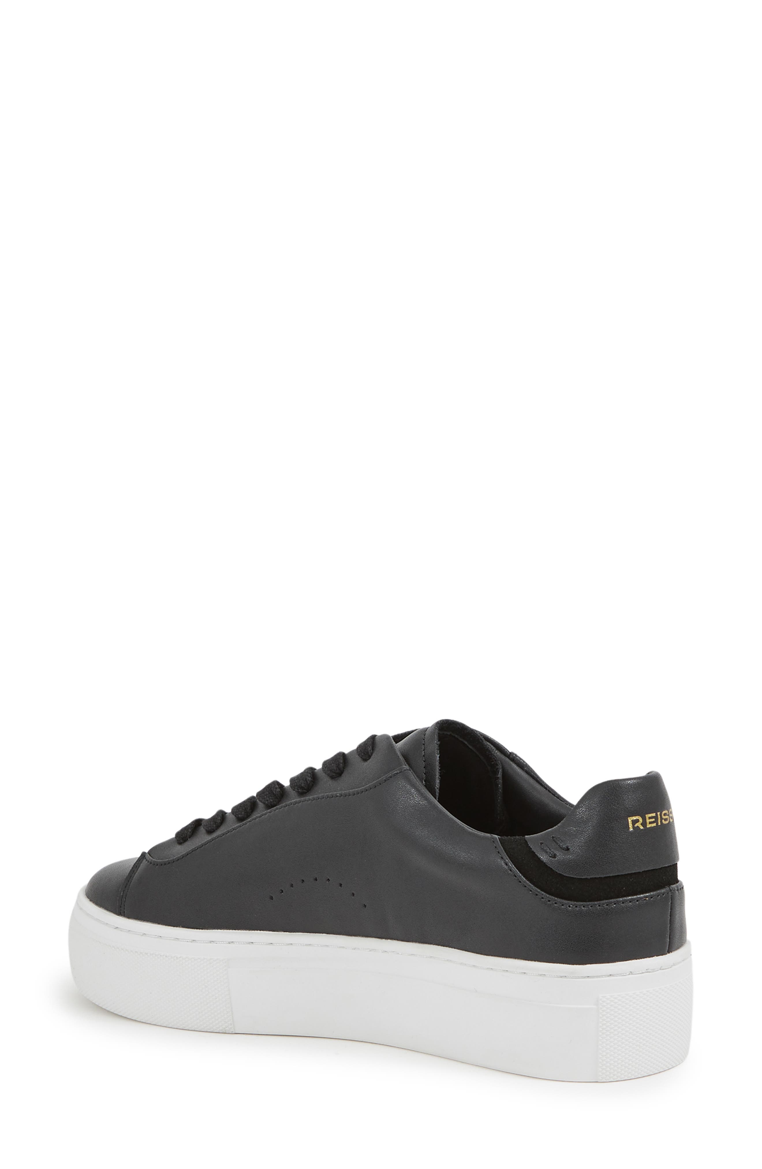 Reiss Francesca Sneaker, Alternate, color, Black