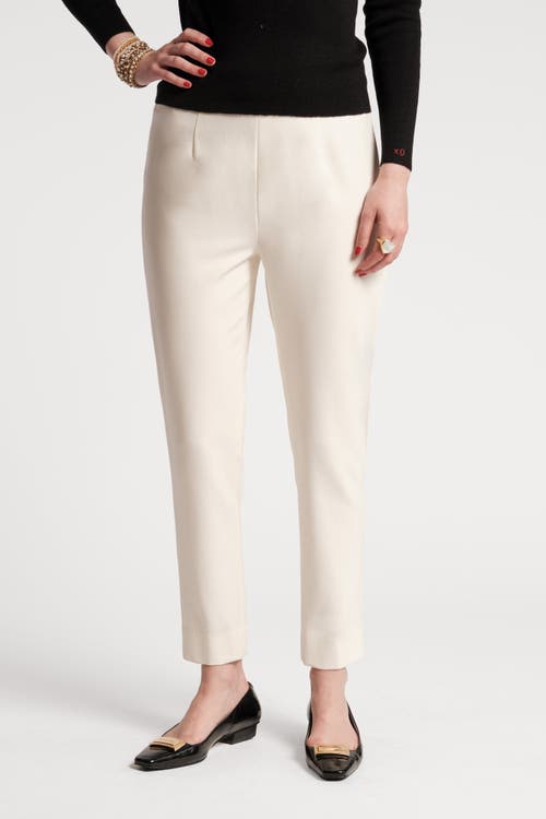 Frances Valentine Lucy Pant Japanese Stretch Blend in Oyster 