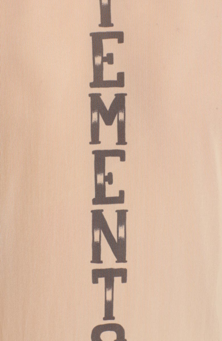 VETEMENTS Tattoo Graphic Mesh Top, Alternate, color,