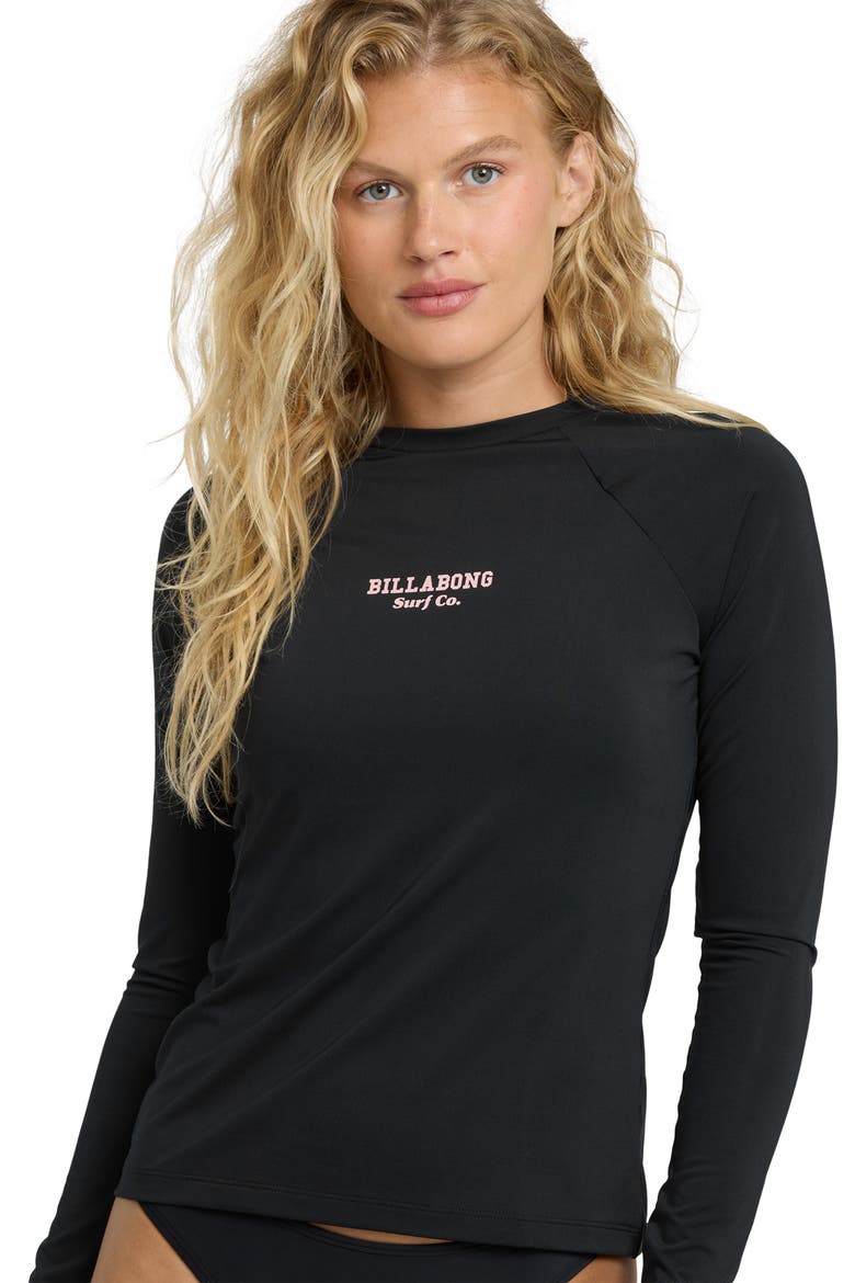 Sol Searcher Long Sleeve Rashguard, Alternate, color, BLACK PEBBLE