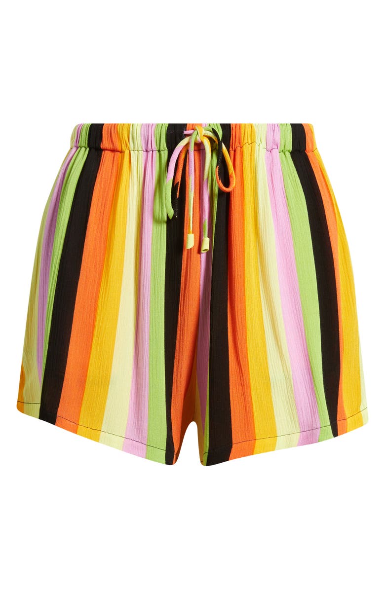 Rip Curl Neon Stripe Drawstring Shorts, Main, color,