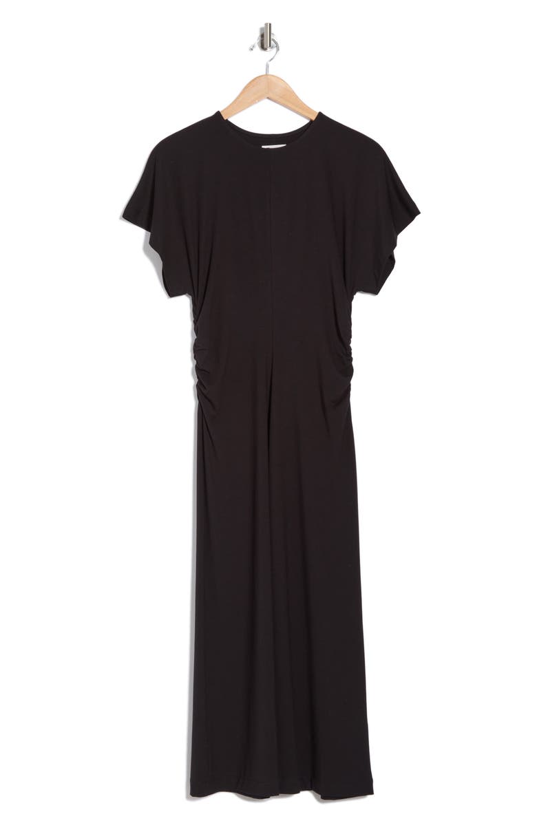 NORDSTROM RACK Dolman Sleeve A-Line Dress, Alternate, color, Black