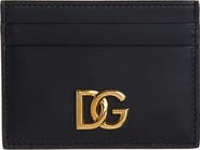 Dolce&Gabbana DG Logo Leather Card Case