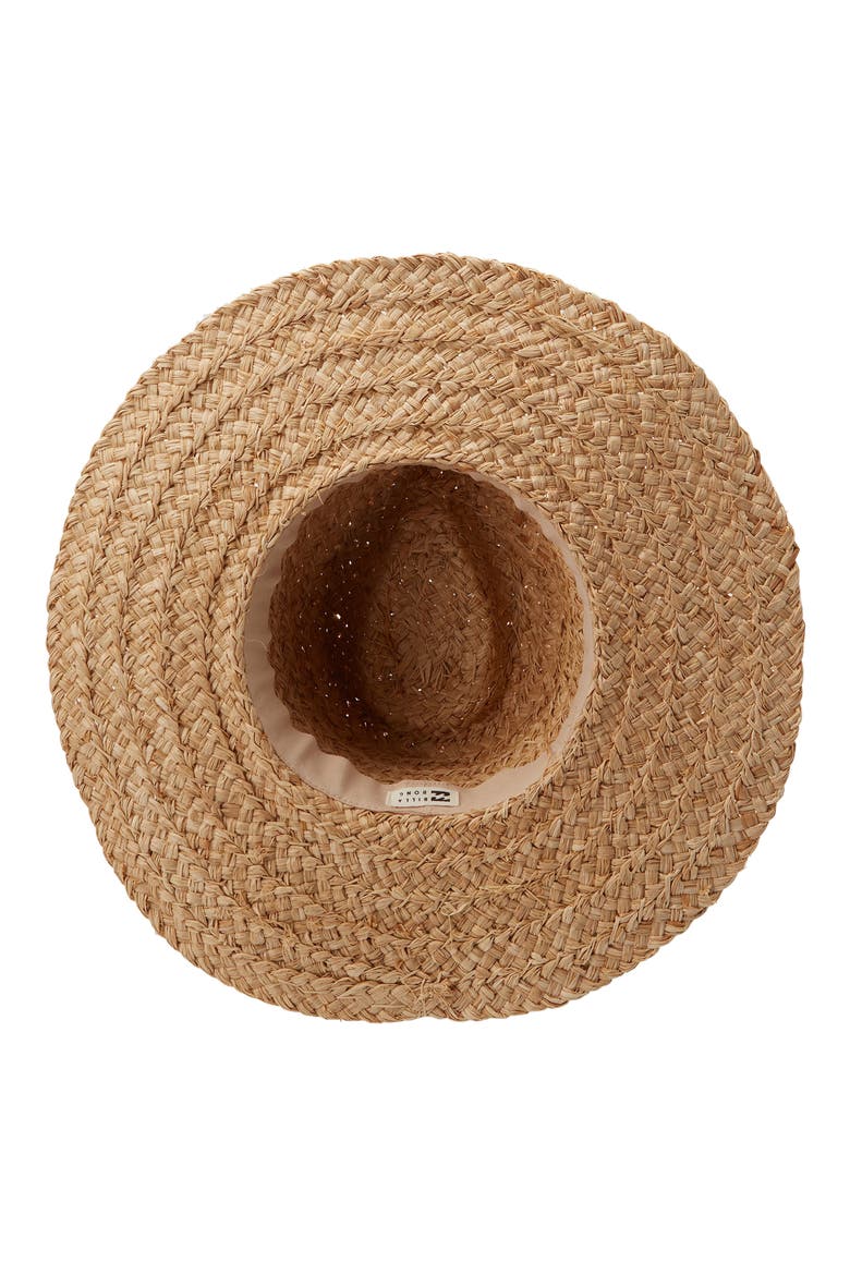 Sea Mist Straw Fedora, Alternate, color, NATURAL