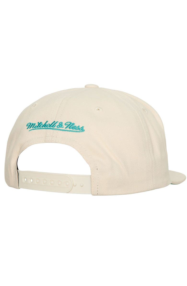 Mitchell & Ness Men's Mitchell & Ness Cream Florida Marlins Reframe Retro Snapback Hat, Alternate, color,