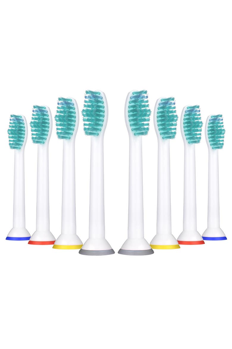 Philips Sonicare Compatible Brush Heads, Alternate, color, White