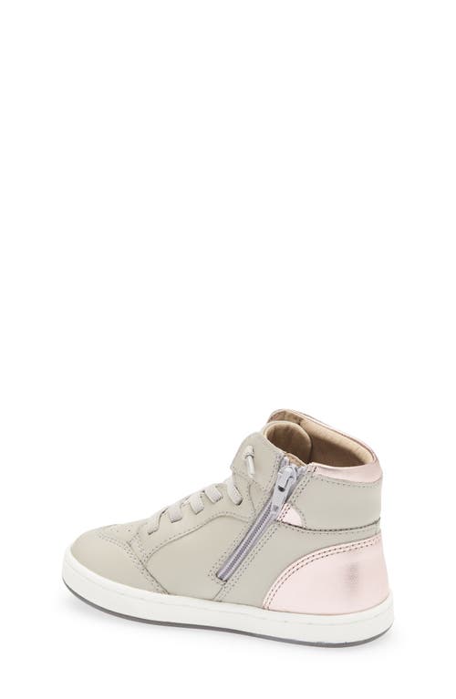 Old Soles Kids' Starling Metallic High Top Sneaker In Metallic