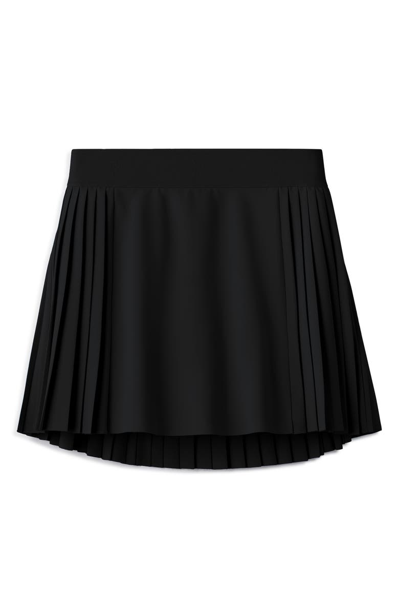 Rhone Mirage Pleated Skort, Alternate, color, Black