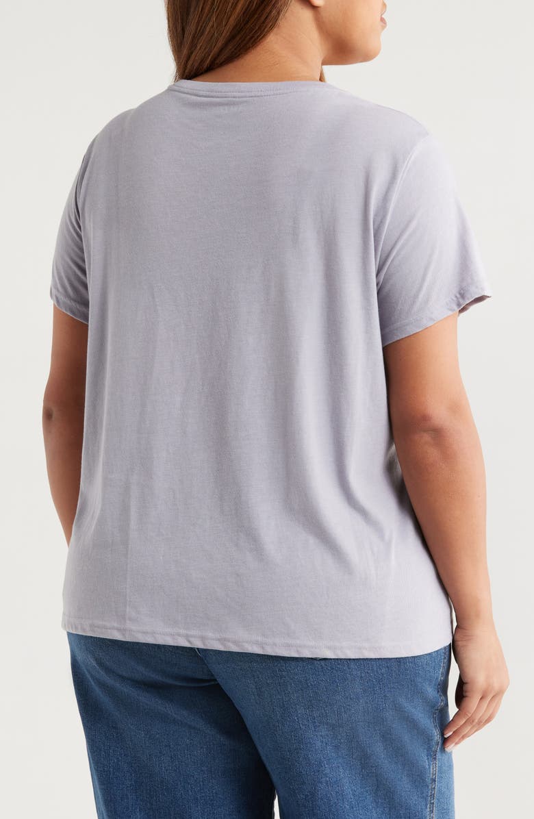 Lucky Brand Celestial Butterfly Embellished Graphic T-Shirt, Alternate, color, Dapple Gray