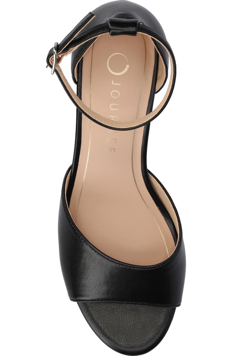 Journee Collection Jezzie Kitten Heel Sandal - Extra Wide Width Available, Alternate, color,