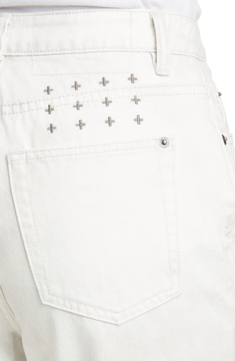 Ksubi Chlo Tie Dye High Waist Ankle Straight Leg Jeans, Alternate, color, 