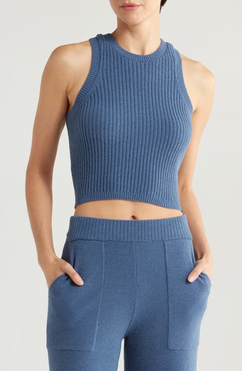 Elaenia Cozy Knit Lite Tank Sweater