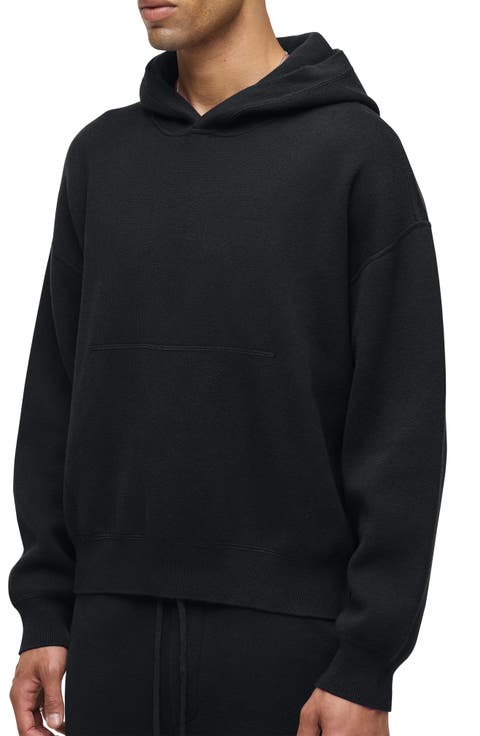 Cotton & Cashmere Double Knit Hoodie