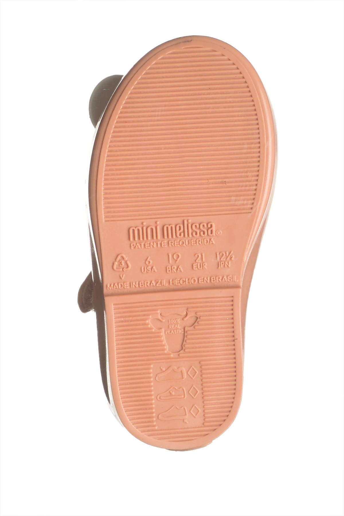 Mini Melissa Sweet Love + Mickey & Friends Mary Jane Flat, Alternate, color, 