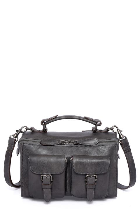 Las Luna Leather Crossbody Bag