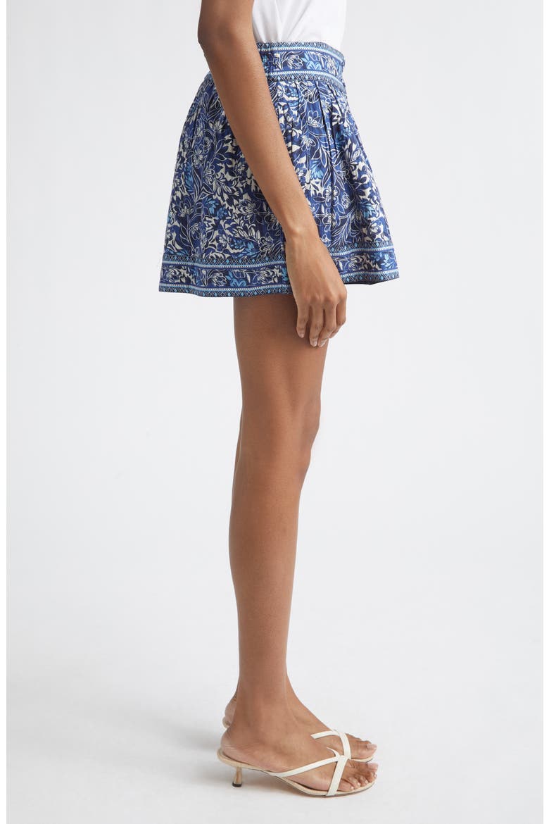 Quinn Floral Print Shorts, Alternate, color, NAVY FLORAL