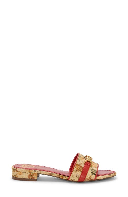 Vince Camuto Maxine Slide Sandal In Warm Tan Salsa