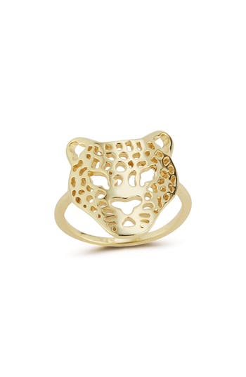 Sphera Milano Tiger Ring In Gold