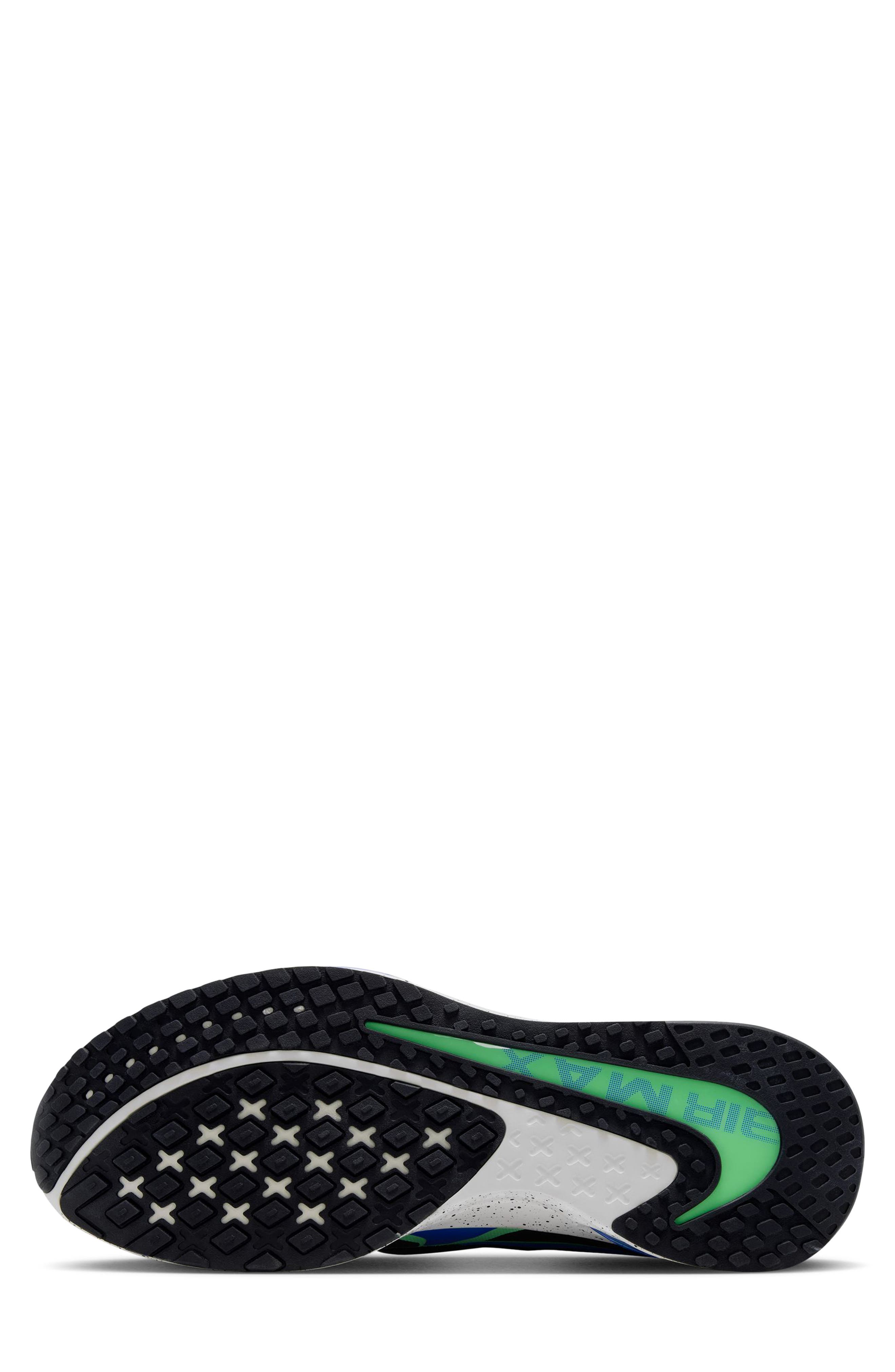 Air Max GNR8TN Running Shoe, Alternate, color, BLACK/ BLUE/ ILLUSION GREEN