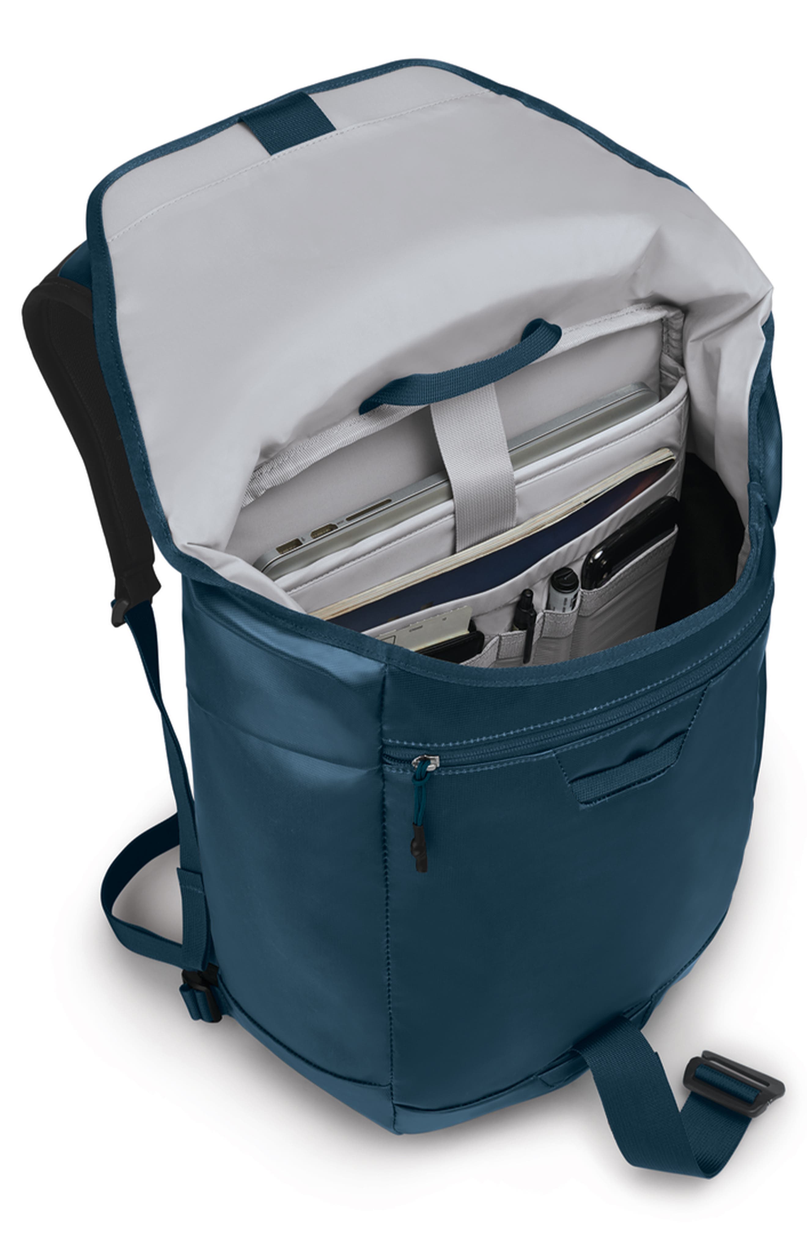 Transporter® Flap Backpack, Alternate, color, VENTURI BLUE