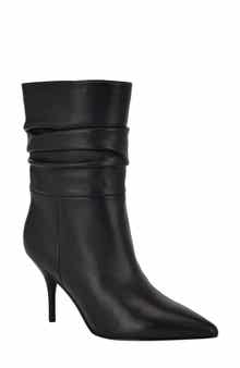 Calvin Klein Cerine Slouch Pointed Toe Bootie