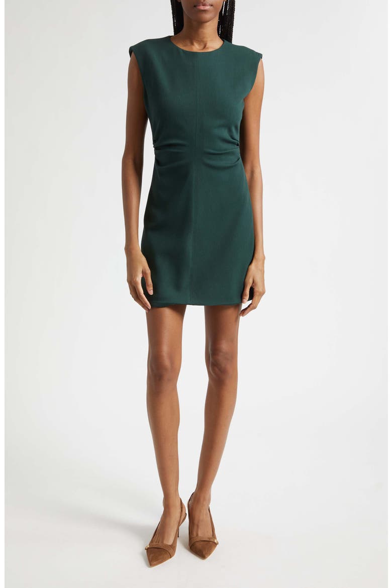 Imara Gathered Waist Minidress, Main, color, PINE