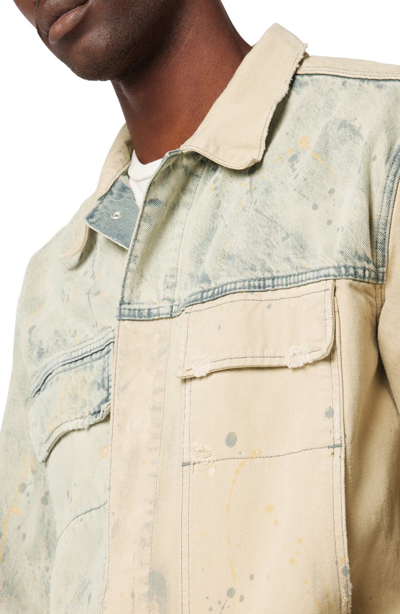 Hudson Jeans Boxy Denim Trucker Jacket, Alternate, color, 