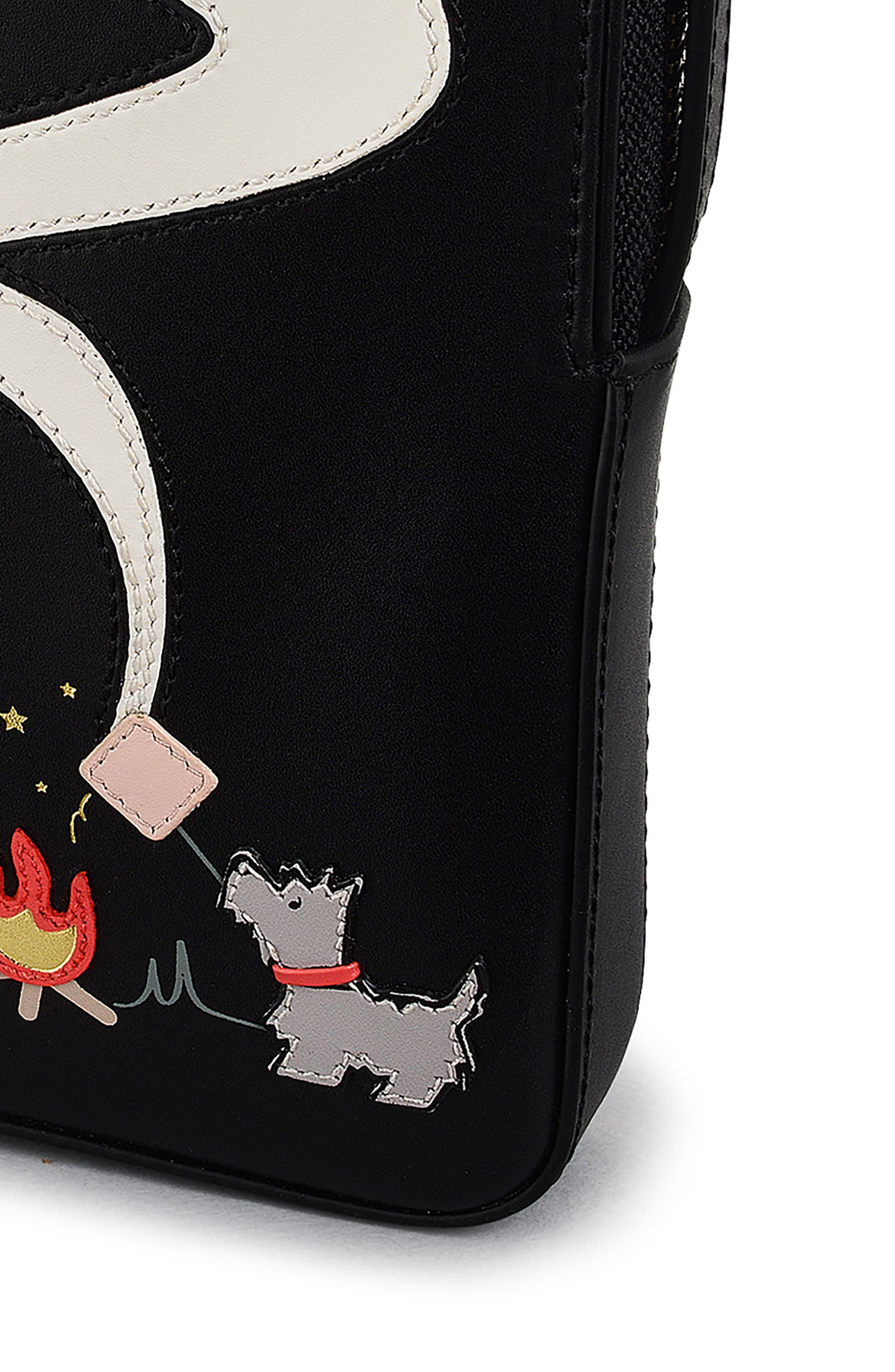 Radley Toasting Marshmallow Medium Crossbody Bag, Alternate, color, Black