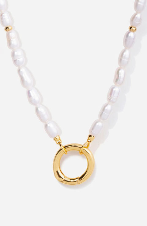 Pearl Energy Gemstone Necklace