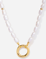 Little Sky Stone Pearl Energy Gemstone Necklace