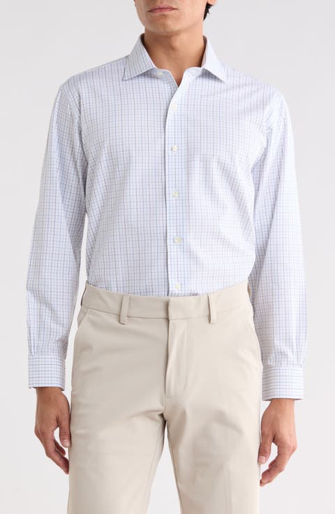 Regular Fit Non-Iron Check Dress Shirt