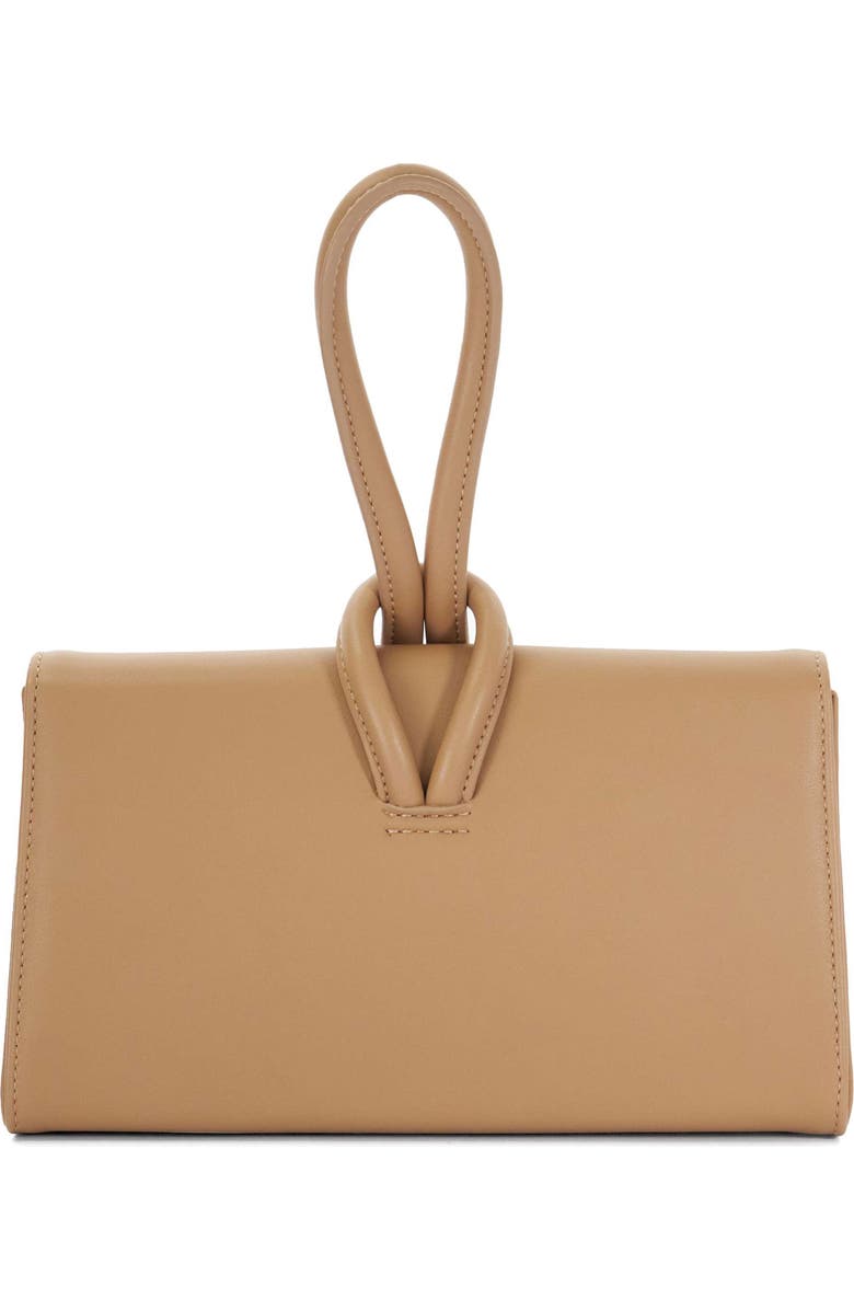 Dune London Brynie Faux Leather Wristlet, Alternate, color,