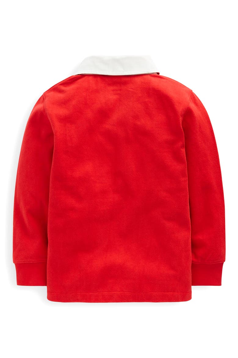 Kids' Classic Cotton Rugby Shirt, Alternate, color, ROCKABILLY RED
