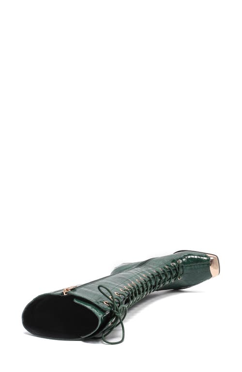 Ninety Union Fuji Cap Toe Boot In Green