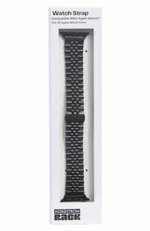 NORDSTROM RACK Stainless Steel Bracelet Apple Watch® Watchband