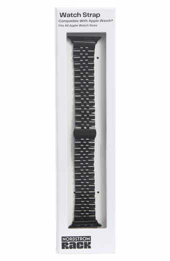 NORDSTROM RACK Stainless Steel Bracelet Apple Watch® Watchband