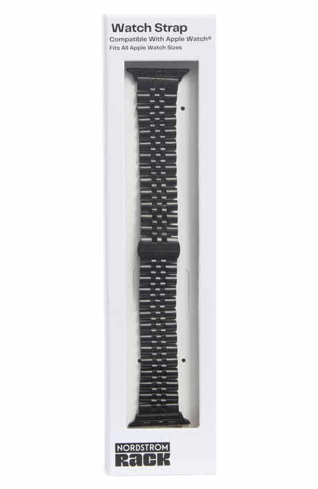 NORDSTROM RACK Stainless Steel Bracelet Apple Watch® Watchband