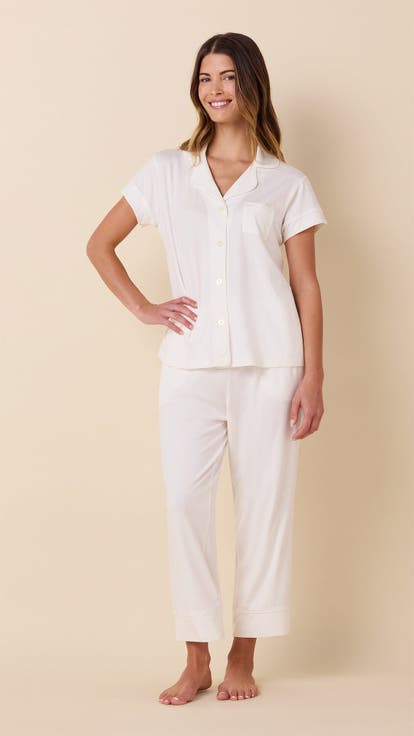 Pima Knit Capri Set