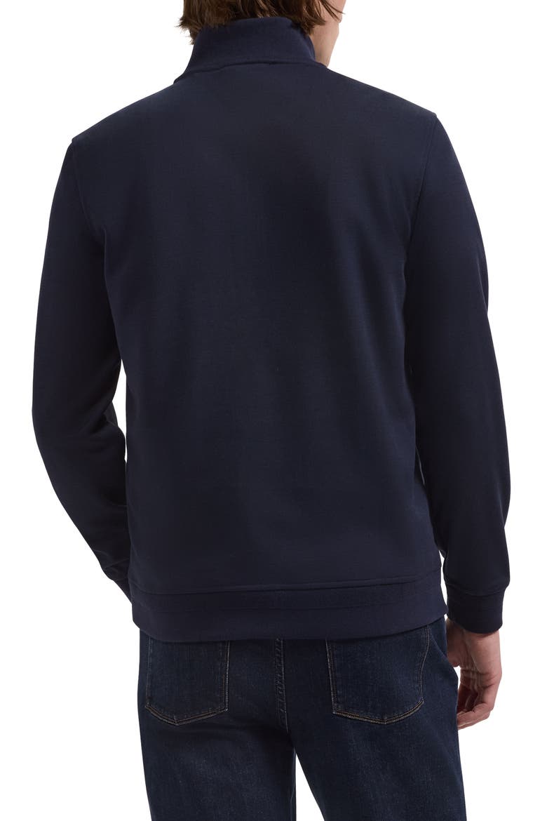 Quarter Zip Sweatshirt, Alternate, color, NAVY
