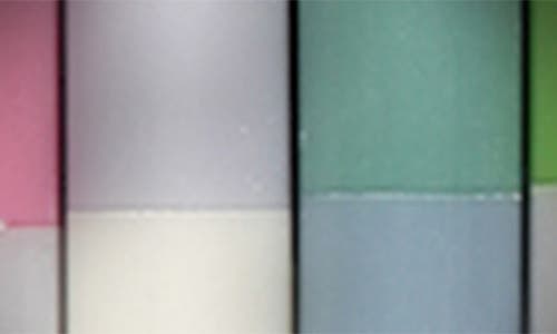 British Colour Standard Assorted 6-pack Stripe Dinner Candles In Multi