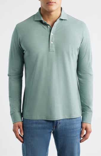 Crown Crafted Cool Long Sleeve Polo